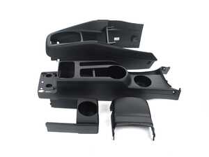 ES#5481336 - 1j0858565f2aqKT - Center Console Refresh Kit - Black - Replace the old and worn center console with fresh parts to keep your interior looking new. - Genuine Volkswagen Audi - Volkswagen