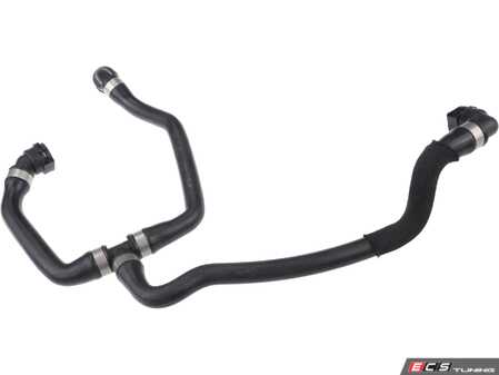 ES#5495485 - 17128602602 - Expansion Tank Hose - Replace your cracked or leaking coolant hose - URO - BMW