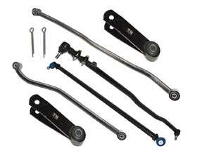 ES#4726986 - 10001-00901 - Mercedes W463 G Class G-Wagon Steering Refresh Kit  - Set Of Six - Featuring Hamburg Technic Fresh Kit! Each Includes Pre-pressed Bushings in Sway Bar Links, Steering Center Link, Rear Upper Control Arm, and Drag Link. - Hamburg Tech - Mercedes Benz