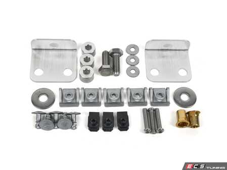 ES#5482175 - 8D0805960KT - Street Shield Hardware Kit - Replacement hardware kit for your ECS Street Shield - Assembled By ECS - Audi Volkswagen