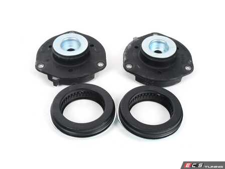ES#5492308 -  1k0498331bKT - Front Upper Strut Mount With Bearing - Pair - Fits the left and right side - Rein - Audi Volkswagen