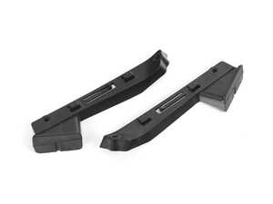 ES#5481877 - 51117900761KT - Left And Right Front Bumper Guide - Those flimsy plastic factory bumper brackets are usually the first thing to snap, bend, or lose their tension. Once they stretch or break, youre left with unsightly panel gaps and a bumper that just won't sit flush. - Genuine BMW - BMW