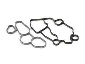 ES#5481449 - 06F115441KT - Oil Filter Housing Gasket and Engine Oil Cooler Gasket  - Seals housing to the engine block and Connects oil cooler to oil filter housing - Elring - Audi Volkswagen
