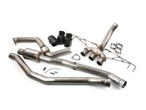 ES#5396487 - 3020-53287 - AWE Track Edition Exhaust For FL5 Civic Type R - Triple Diamond Black Tips - AWE - 