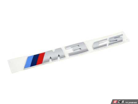 ES#4188836 - 51138076874 - Model Emblem - M3 Cs - Genuine BMW - BMW