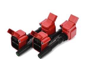 ES#4475374 - CTS-IGN-007-4KT - CTS High Performance Ignition Coil - Red - Set of Four - These are the perfect replacement or upgrade to your FSI/TSI/TFSI engine to keep it running at its peak performance. - CTS - Audi Volkswagen