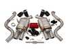ES#4508703 - E9X.M3.V2.AXL.RC - Valved Stainless Axle-Back Exhaust System - 3.5" 1x1 Carbon Tips - Upgrade the exhaust sound of your BMW - T304 Stainless Steel with Vacuum-Operated Valves - Valvetronic Designs - BMW