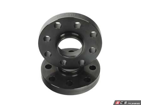 ES#2731538 - 40234571SW - DR Series Wheel Spacer - 20mm (1 Pair) - Black - Get the stance that you've always wanted - H&R - Audi BMW Volkswagen