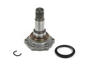 ES#3991788 - 09R598081 - Rear Differential Output Stub Flange Shaft Repair Set - Left - Factory OEM rear differential output drive flange shaft assembly for the left (driver) side. Restores spline engagement and seals the 09R rear final drive on Audi Plug-in Hybrid (PHEV) and Quattro models. - Genuine Volkswagen Audi - Audi