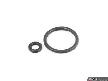 ES#5340645 - 037198031 - Fuel Pressure Regulator O-Ring Kit - Includes both o-rings to seal the pressure regulator to the fuel rail - Elring - Audi Volkswagen