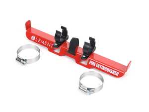ES#4364577 - ELE-MNT-ROL - Roll Bar Extinguisher Mount - Hi-Vis Red - Keep your E50 Fire extinguisher mounted securely and close by! - Element - Audi BMW Volkswagen Mercedes Benz MINI Porsche