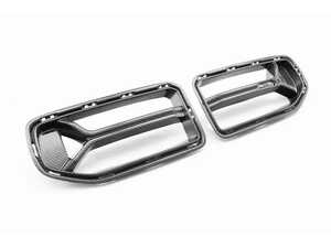 ES#5503780 - TR-BG87CSLFGCF-2 - Pre-Preg Carbon Fiber CSL Front Grilles - These Trevora CSL Front Grilles transform your M2's front profile, featuring the open CSL-style design constructed from lightweight pre-preg carbon fiber. - Trevora - BMW