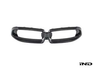 ES#5504395 - TR-BG42FGCF - Gloss Pre-Preg Carbon Fiber Front Grille - Elevate the front-end styling of your BMW 2-Series with the Trevora Gloss Pre-preg Carbon Fiber Front Grille. - Trevora - BMW