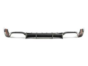 ES#5504442 - TR-BF97RDCF - Carbon Rear Diffuser - Upgrade the exterior styling of your X3M with the Trevora Carbon Fiber Rear Diffuser. - Trevora - BMW