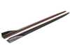 ES#5504462 - TR-BF97SSCF - Carbon Side Skirt Set - Elevate the exterior styling of your high-performance SAV with the Trevora Carbon Fiber Rear Roof Spoiler. - Trevora - BMW