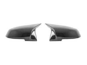 ES#5504468 - FO-BFXMCPECF - Pre-preg Carbon Fiber M-Styled Wing Mirror Covers - Transform the side profile of your BMW with Trevora Pre-preg Carbon Fiber M-Styled Wing Mirror Covers. - Trevora - BMW