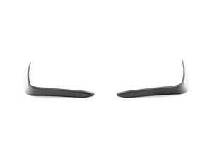 ES#5493297 - TR-BG90PR1FBI - Carbon Fiber PR-1 Front Duct Extension Trims - Elevate the front-end aggression and aerodynamic profile of your vehicle with the Trevora Carbon Fiber PR-1 Front Duct Extension Trims. - Trevora - BMW