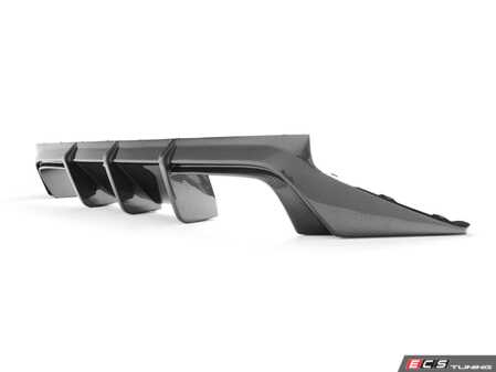 ES#5495481 - TR-BG87RDCF - TR87 Carbon Rear Diffuser - Engineered to deliver a sleek, aggressive aesthetic, this Trevora rear diffuser seamlessly elevates your rear end with an authentic OEM+ stance. - Trevora - BMW