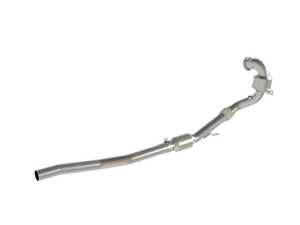 ES#5504520 - 47-46402 - AFe POWER Direct Fit Catalytic Converter - MK7 Golf R / 8V Audi S3 - Works with Factory Exhaust System with No Modifications Necessary. This kit comes with an EPA compliant catalytic converter for a bolt-on and go installation. - AFE - Audi Volkswagen