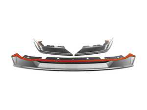 ES#5503709 - TR-BG90PR1FS - Carbon Fiber PR-1 Front Splitter - Transform the front-end aesthetics and aerodynamic presence of your vehicle with the Trevora PR-1 Front Splitter. - Trevora - BMW
