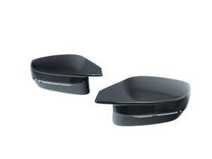 ES#5503733 - TR-BG8XMCCL - M-Sport Pre-preg Carbon Fiber Wing Mirror Covers - These Trevora mirror covers replace your plain factory housings with lightweight, pre-preg carbon fiber for an instant aesthetic transformation. - Trevora - BMW