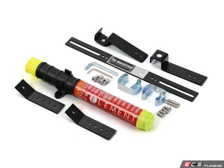 ES#5481773 - ELE-E50KT1 - Element E50 Fire Extinguisher With Seat Rail Mount - 50 seconds of pro-grade fire fighting protection that can fit almost anywhere! - Assembled By ECS - Audi BMW Volkswagen Mercedes Benz MINI Porsche