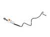 ES#3470933 - 1J0614749 - Rear Hard Brake Hose - Left - Brake line from mid brake hose to brake caliper, includes banjo bolt to caliper - Genuine Volkswagen Audi - Audi Volkswagen