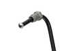 ES#3470933 - 1J0614749 - Rear Hard Brake Hose - Left - Brake line from mid brake hose to brake caliper, includes banjo bolt to caliper - Genuine Volkswagen Audi - Audi Volkswagen
