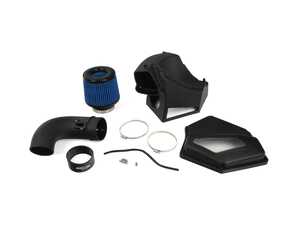 ES#4877049 - bmsb48intkb - BMS Competition Cold Air Intake - Blue Oiled Filter - High flowing intake system that replaces the restrictive factory intake - Burger Motorsports - BMW