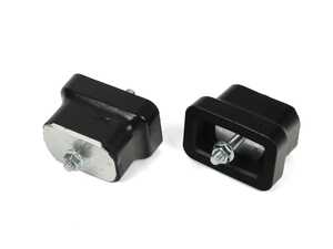 ES#5375572 - 37791428772017 - E9X M3 Polyurethane Transmission Mounts 80A Black - Street - Revshift - BMW