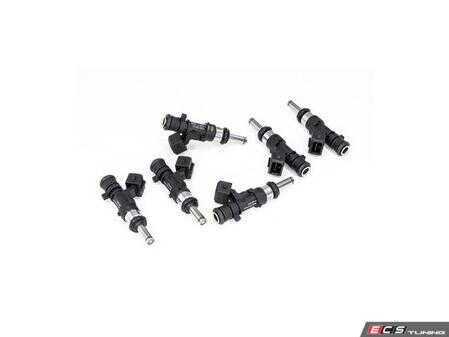 ES#5456553 - 17MX-00-0600-6 - Fuel Injector Set - 600cc - Set of 6 - A premium engineered set of six high-flow fuel injectors designed explicitly for the discerning automotive enthusiast and professional tuner. - DeatschWerks - BMW