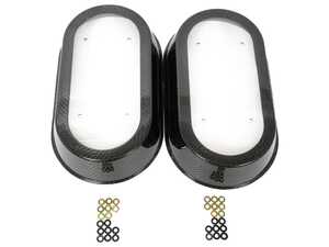 ES#5504607 - M144 - Rennline Carbon Fiber Rain Hats - Rennline's Carbon Fiber Rain Hats protect your aircooled 911's velocity stacks from the elements - Rennline - Porsche