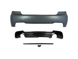 ES#5504716 - E91MTRR0 - MT Designed E91 Rear Bumper - Dual Exit Exhaust - Looking to shed that plain factory look and give your E91 Touring a sleek, modern upgrade? The MT Designed Rear Bumper Kit is the ultimate styling mod to elevate your wagons rear profile - Suvneer - BMW