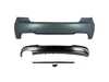 ES#5504718 - E91MTRR0328 - MT Designed E91 Rear Bumper - Single Exit Exhaust - Looking to shed that plain factory look and give your E91 Touring a sleek, modern upgrade? The MT Designed Rear Bumper Kit is the ultimate styling mod to elevate your wagons rear profile - Suvneer - BMW