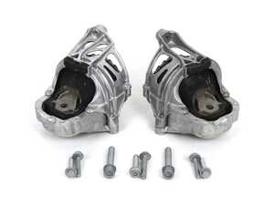 ES#4821284 - 4m0199371haKT - Engine Mounts With Installation Kit  - Includes both mounts and required hardware. - Genuine Volkswagen Audi - Audi