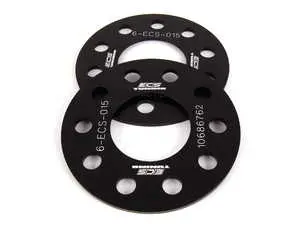 ECS Wheel Spacers - 5mm (Pair)