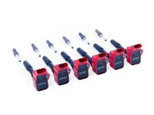 ES#5504753 - KT100031 - APR Ignition Coil & Spark Plug Kit (3.0T EA839 6-cylinder Engines) - Red - Unleash Your Engine's Potential with APR - APR - Audi Porsche