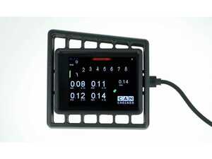 ES#5504775 - CC32070 - MFD28 Multi Function Display | 2.8" Gen2 (LHD) - CANchecked digital display solution designed for enthusiasts and tuners who need a compact, configurable way to monitor critical engine and vehicle data. - CANchecked - Volkswagen