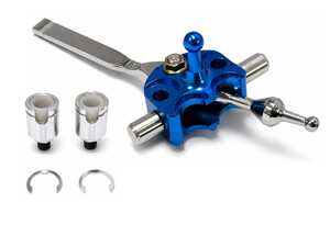 ES#5504850 - HT-996-SSK - Hamburg-Technic Short Shifter Kit - Porsche 996 / 997 / 986 / 987  - Shorten your shifts by 35% with a CNC-machined, aircraft-grade aluminum short shifter engineered for faster, more precise, and more direct gear changes. - Hamburg Tech - Porsche