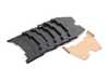 ES#4730283 - 8V0698151L - Front Brake Pad Set - Restore the stopping power in your vehicle - Zimmermann - Audi