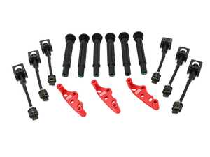 ES#5504876 - BMSN55CUAK-R - N55 To B58 BMW Coil Upgrade Adapter Kit - Red - Plug-and-play kit adapts B58 coils onto N55 for stronger spark. - Burger Motorsports - BMW