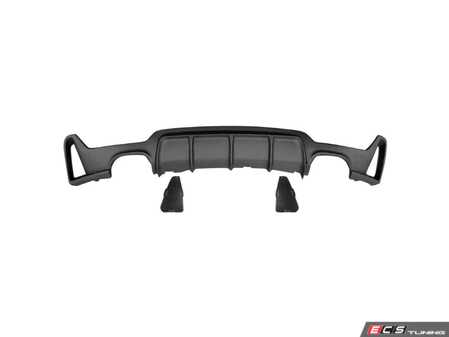 ES#3010035 - 017861ecs04a - M Performance Style Rear Diffuser - Quad Exit - A subtle change in style for your 4-Series - ECS - BMW