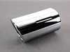 ES#39420 - 18107511433 - Long Exhaust Tip - Chrome. Covers the muffler tail pipe - Genuine BMW - BMW