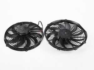 ES#5493209 - 30102029SD1 - Dual Spal 1,328 CFM Cooling Fans With Plug And Play Harness *Scratch And Dent* - Scratch & Dent - Volkswagen