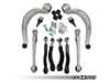 ES#4159575 - 034-401-1054 - Camber Correcting Density Line Control Arm Kit - Front - Includes lower control arms, upper adjustable control arms, M14 ball joints and all necessary hardware. - 034Motorsport - Audi