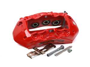 ES#5121945 - 218421509806 - Front Brake Caliper - Right - Painted Red AMG Fixed Caliper - Genuine Mercedes Benz - Mercedes Benz
