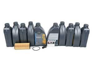 ES#4733605 - m177oilchangeKT - M177 C63 AMG 4.0L Genuine Oil Service Kit (5w-40) - Includes Genuine filter and Genuine MB 229.5 Spec oil - Genuine Mercedes Benz - Mercedes Benz