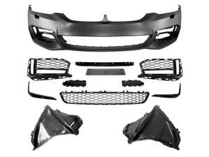 ES#4146978 - 011818ecs05 - M Sport Style Front Bumper - Add the more aggressive front bumper from the M Sport package - ECS - BMW
