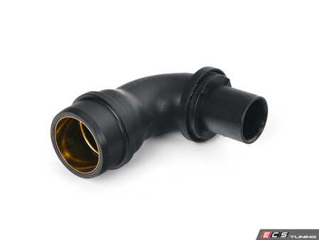 ES#5460611 - 06A103213AM - Breather Hose Elbow - Connects the oil filter adapter to the hard breather tube - Bremmen Parts - Audi Volkswagen