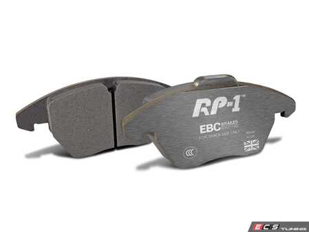 ES#5483137 - DP8689RP1 - RP-1 Race Front Brake Pads - Transform your stopping power and take command of the track with EBC Brakes' premier track-focused compound, the RP-1. - EBC - BMW